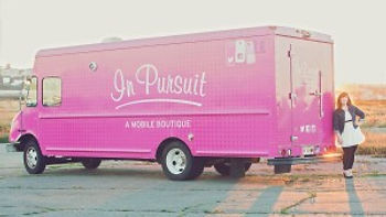 In Pursuit ~ Big Pink Truck