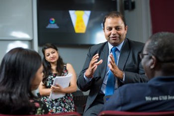 Dhirendra Shukla, chair of the Dr. J. Herbert Smith Centre for Technology Management and Entrepreneurship at the University of New Brunswick  Photo: Joy Cummings/UNB 