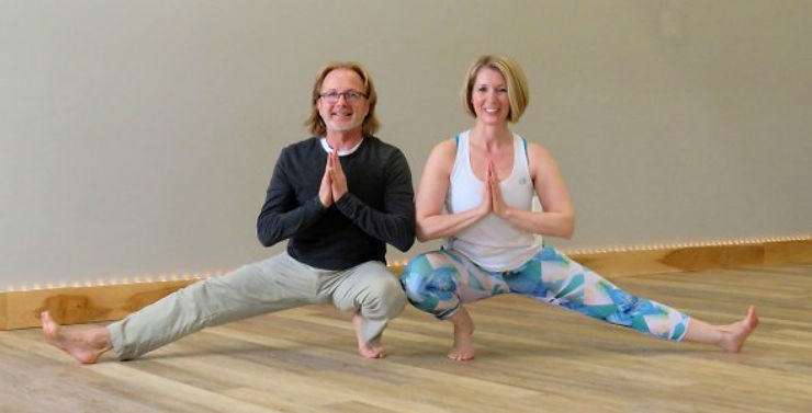 Stephen Joyce and Kristine Ward are co-owners and founders of Amana Yoga.