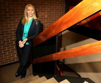 Shilo Boucher, the president and CEO of the Saint John YMCA. [photo: Cindy Wilson, Telegraph-Journal]
