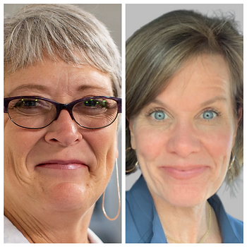 Marilyn and Kelley, authors of the blog and leadership coaches.